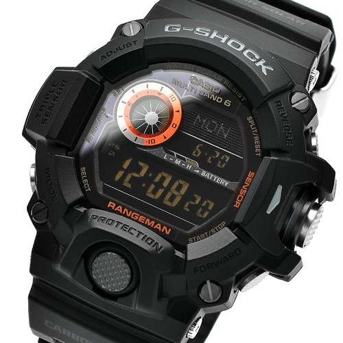 CASIO G-SHOCK RANGEMAN GW-9400BJ-1JF Triple Sensor Radio Solar Watch 53.5mm - Picture 1 of 7