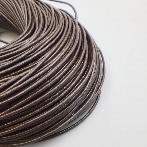 Venta al por mayor hilo de cable de cuero genuino para hacer joyas de pulsera hágalo usted mismo - Imagen 9 de 9