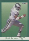 1991 Fleer Keith Jackson #329