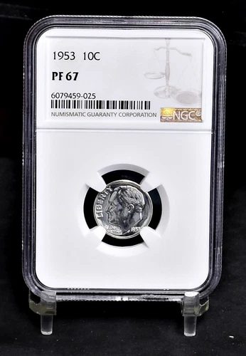 1953 Roosevelt Dime - Pf67 NGC  (#47602)