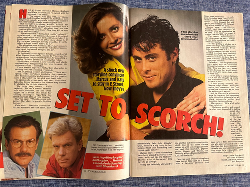 TV Week Magazine - 1991 - Marcus Graham, Richard Huggett, Lynda Stoner - Picture 6 of 9