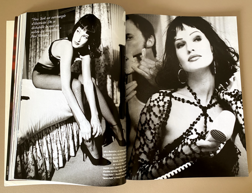 Vogue Paris November 1993 Karen Mulder Kate Moss Beri Smithers Gong Li Avedon - Bild 7 von 22