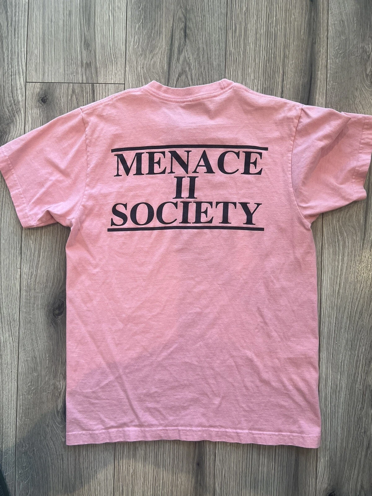 RARE T shirt Supreme Menace To Society 14SS Release TNF Box Logo 