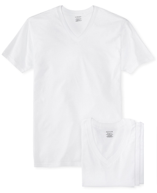 alfani undershirts v neck