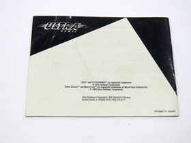 Silent Service (NES, 1989) By Ultra (cartuccia e manuale) NTSC