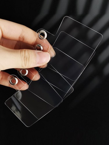 10x Detachable Clear Card Phone Lanyard Patch Ultra Thin Crossbody Strap Cards - Picture 12 of 12