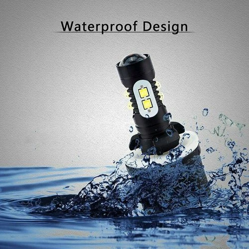 Para Hyundai Santa Fe 2002-2006 - 2 piezas 880 LED bombillas antiniebla 6000K blancas Foto 4 de 4