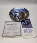 Vtg Star Wars R2-D2 Collector Plate Rimmed In 24k Gold The Hamilton Collection