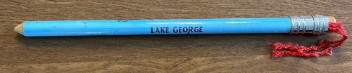 Vintage Lake George Jumbo Bleistift 11,25" New York NY Souvenir - Bild 1 von 12