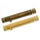 Antique Brass 150mm Solid Brass Door Bolt Door Slide With Keep
