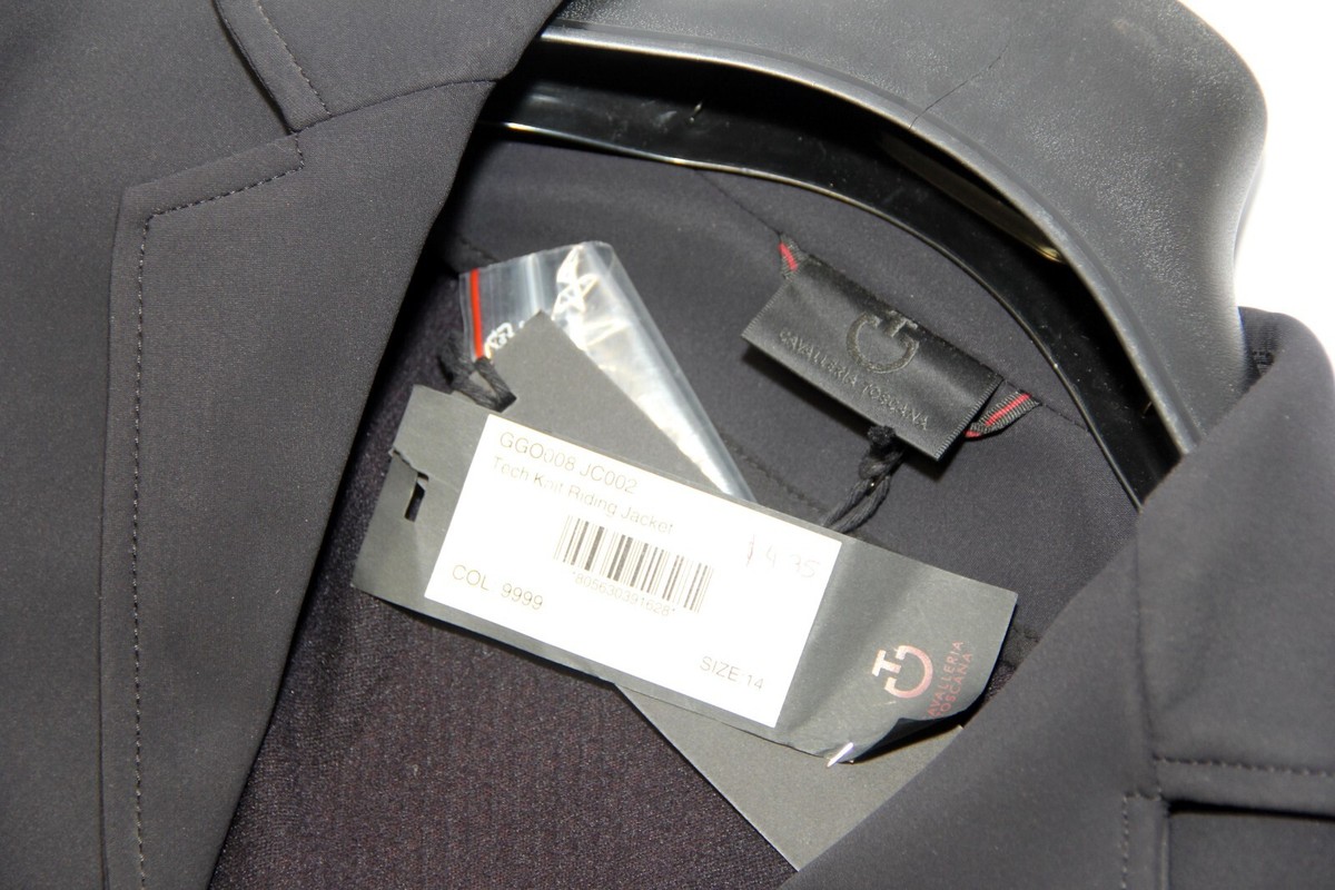 Veste D'équitation Zippée Cavalleria Toscana Tech Pour Garçons (taille 14) - Jeunesse