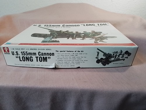 Bandai Modell Nr.8293,1/48 Maßstab,U.S. 155mm Cannon "Long Tom" - Bild 2 von 11