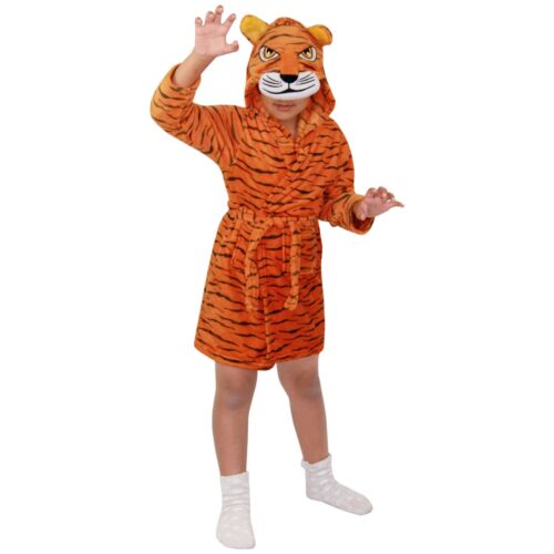 Kids Boxing Day Sales Super Soft 3D Animal Dressing Gown Hooded Robe 2-13 Years - Picture 8 of 106
