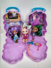 Hairdorables Brushable Dolls Lot Saige Jojo Skylar Accessories Carry Case 5  