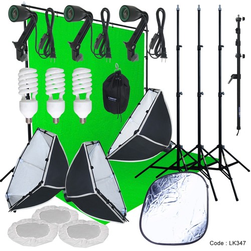 Photo Studio Lighting Light Kit-LINCO Cirrus/Morning Glory/ZENITH Holder - Picture 2 of 10