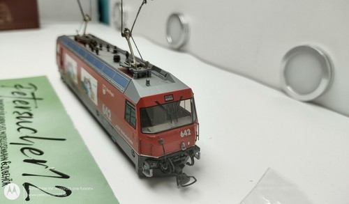 BEMO H0m DC 1259 112 RhB Ge4/4 III Nr. 642 Elektrische Neubaulokomotive / "MI - Bild 4 von 6