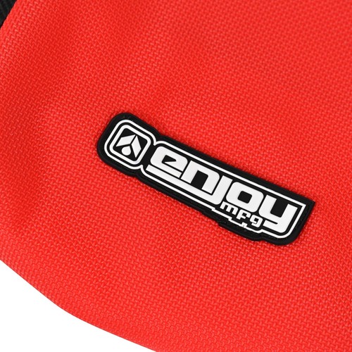 2005-2007 SUZUKI RMZ 450 Seat Cover BLACK SIDES / RED TOP Standard LOGO #298 - Picture 4 of 4