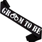 Groom To Be Party Sash Stag Night Bachelor Gift Wedding Accessories Supplies