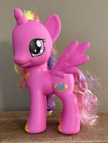 2013 My Little Pony 8" Pink Princess Cadance Rainbow Hair Unicorn Wings - Picture 2 of 12