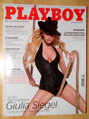 Playboy D 02/2009 Giulia Siegel + Lisa Tomaschewsky nackt - TOP