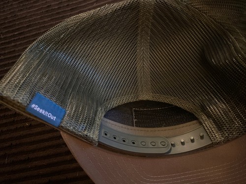 Cappello da baseball nuovo Seekout Real Hard Seltzer stile camionista, Seek Out, beige - Foto 4 di 7