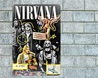 Nirvana Sign Aluminum Metal 8"x12" Garage Man Cave Classic Rock
