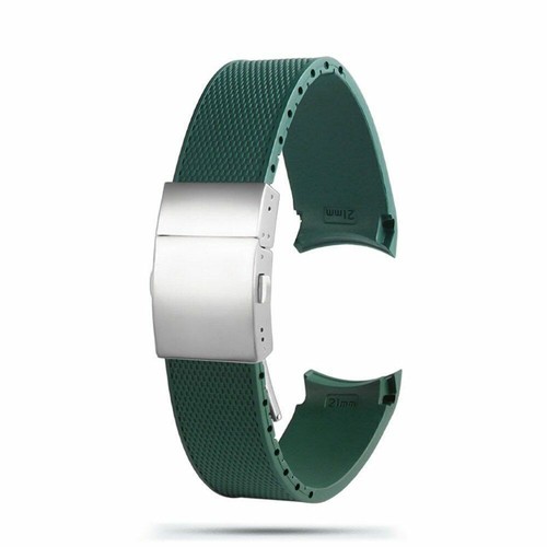 For Longines Hydroconquest L3 Series Watch Silicone 21mm Rubber Watchbands Strap - Picture 11 of 18