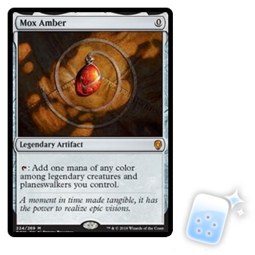 MOX AMBER Dominaria DOM Magic MTG MINT CARD - Picture 1 of 1