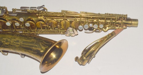 1935 Conn 26M Connqueror Alto Sax Overhauled Original lacquer Protec FreeUSAship - Picture 4 of 24