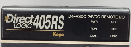 KOYO DIRECT LOGIC 405RS REMOTE I/O SLAVE MODULE D4-RSDC - Picture 2 of 8