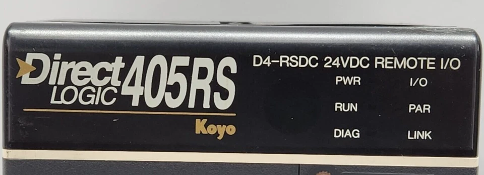 KOYO DIRECT LOGIC 405RS REMOTE I/O SLAVE MODULE D4-RSDC - Image 2 of 4
