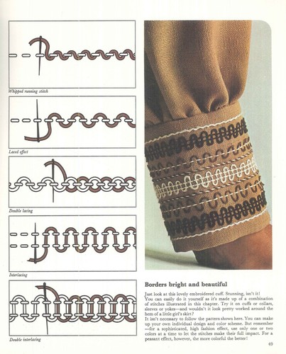 Golden Hands Magazine Part 3 1971 Knit Baby Set Lattice Fringe Figure Problems - Picture 2 of 8