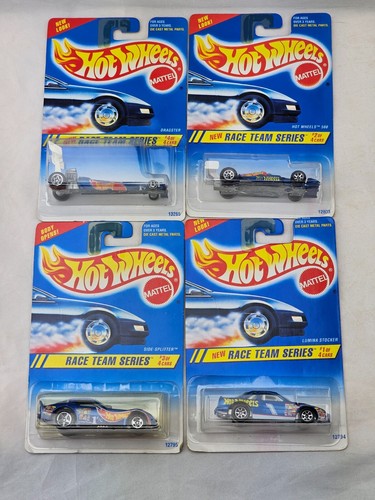 4 Hot Wheels Race Team Series Lumina Stocker 500 Side-Splitter Dragster 1995 - Picture 1 of 18