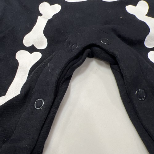 Just One You Made By Carter’s Skeleton with candy in stomach Footie Pjs Size NB - Picture 4 of 10