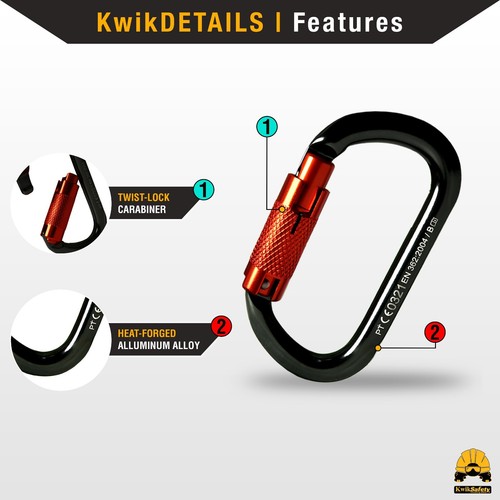KwikSafety DORRILL Klettergurt Außenausrüstung - Bild 28 von 31