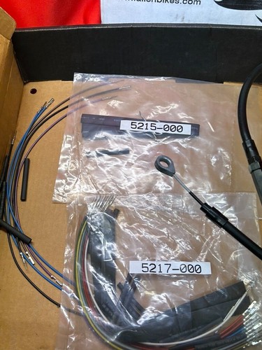 Kit de línea de freno/cable extendido Harley Burly Burly Ape manillar VN-B30-1005 NUEVO - Imagen 6 de 6