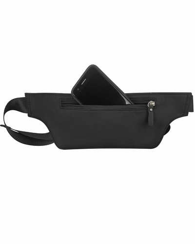 Premium Echtleder dünne Bauchtasche Taille Hüfte sollte Tasche Geld Gürtel - Bild 3 von 12