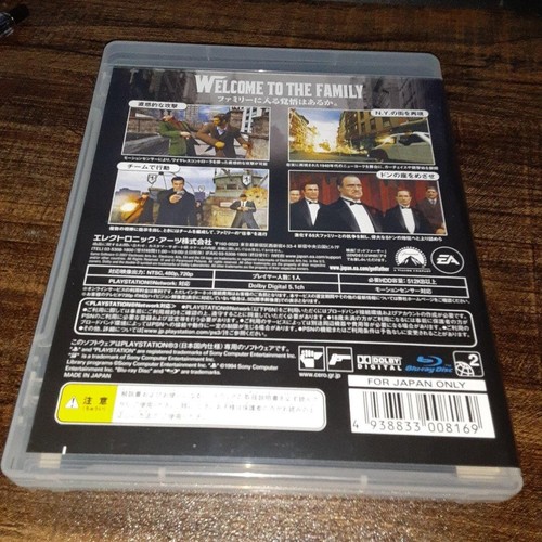 SONY PlayStation3 PS3 The Godfather The Dons Edition Japan - Bild 2 von 12