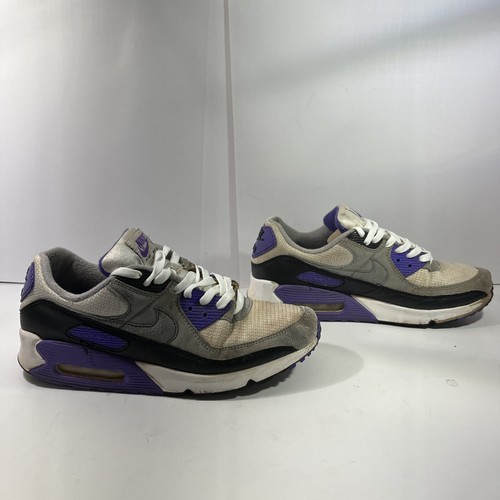 Nike Air Max 90 Hyper Grape Recraft 2020 Mens Size 10.5 CD0881-104 Used - Picture 2 of 12