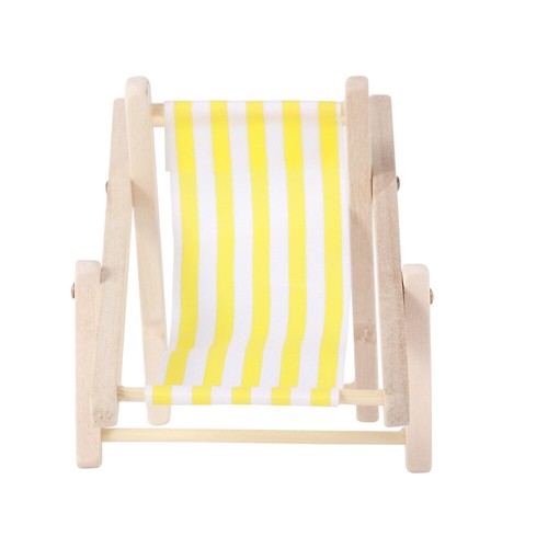 Mini -simulierter Hölzerner Liegestütze Strandkorb-Modell Baby Kind - Bild 6 von 12