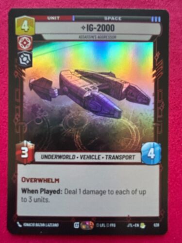 STAR WARS UNLIMITED TCG JUMP TO LIGHTSPEED: FOIL RARE & SPECIAL CARD SELECTION - Picture 37 of 59