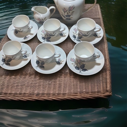 J.G. Meakin England antique coffe set (damage on tea pot) - Picture 6 of 14