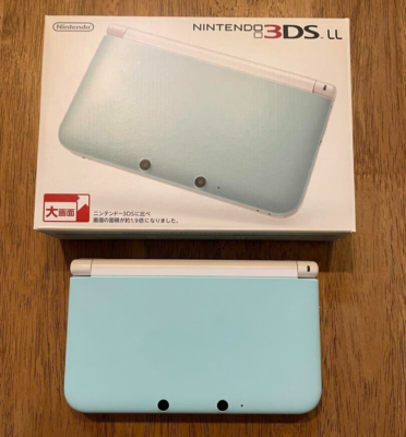 Nintendo 3DS LL XL console Mint x white Japanese model with BOX | eBay