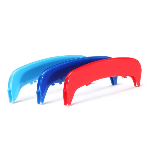 3 Farben Kühlergrill Abdeckung Streifen Clips Aufkleber Für BMW E46 2002-2004 - Bild 4 von 5