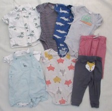 Baby Boys Mix lot of 9 Carter's, Nordstrom Baby Size 9 mos