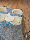 Vintage Barbie School Desk Chairs Lot Of 5 + Rocking Chair And Locker As Is — photo 6