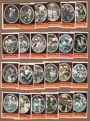 Juegos de equipos de estampillas de fútbol americano Sunoco 1972 - Imagen 18 de 67
