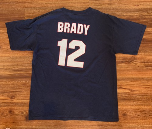 Vintage New England Patriots Shirt XL TOM BRADY 2002 Super Bowl XXXVI Champions - Picture 5 of 6