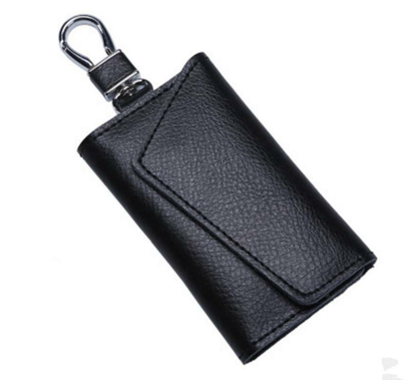 Multi-function Genuine Leather Key Holder Men and Women Key Purse