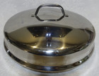 Farberware Electric Skillet 344 Replacement 12" Dome Lid Stainless Steel Silver